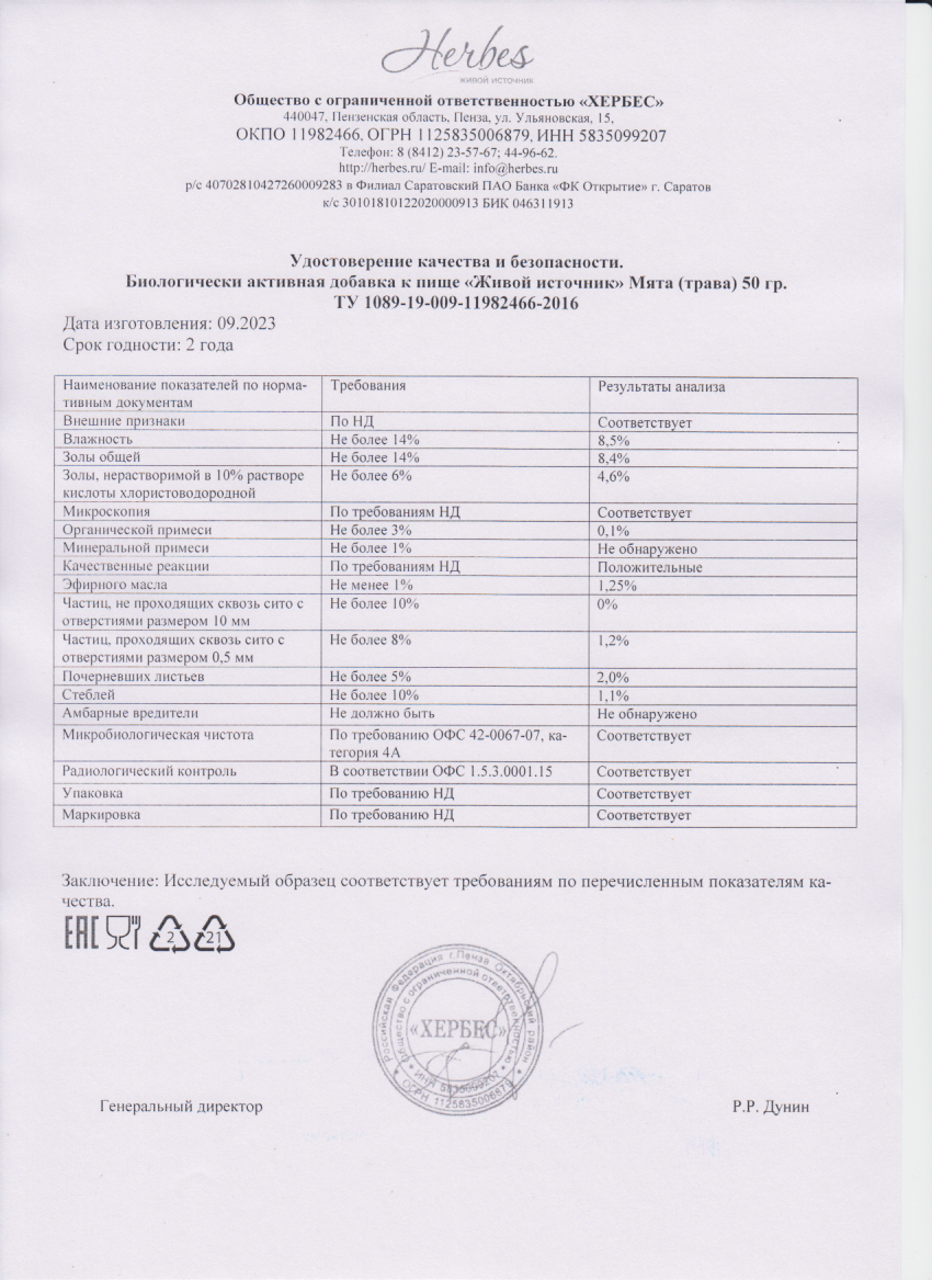 Паспорт №092023